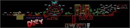 Game map for Dizzy 3 - Fantasy World Dizzy on the Commodore Amiga.