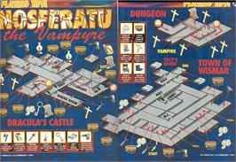 Game map for Nosferatu The Vampyre on the Amstrad CPC.
