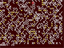 In game image of 64 Money Monger on the Commodore 64.