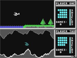 In game image of Afk - Aim, Fire, Kill on the Commodore 64.