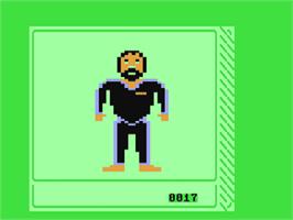 In game image of Aktiv on the Commodore 64.