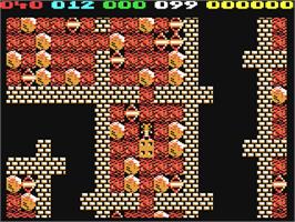 In game image of Arno Dash 21 on the Commodore 64.