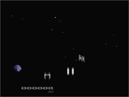 In game image of Axel Burner 2 on the Commodore 64.