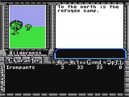 In game image of Bard's Tale 3 - Thief Of Fate, The on the Commodore 64.