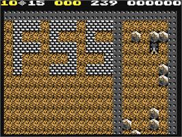 In game image of Boulder Dash 2 - Rockford's Revenge on the Commodore 64.