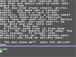 In game image of Breakers on the Commodore 64.
