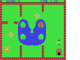 In game image of Bumble-Bee / Bumble Bee (Micro Power) on the Commodore 64.