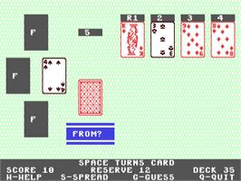In game image of Chameleon (Input 64) on the Commodore 64.