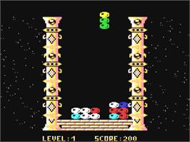In game image of Colors (Unknown) on the Commodore 64.