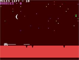 In game image of Cosmic Brewers on the Commodore 64.