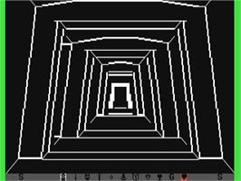 In game image of Crypt Of Fear on the Commodore 64.