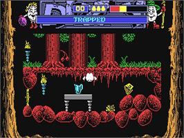 In game image of Dizzy 6 - Prince Of The Yolkfolk on the Commodore 64.