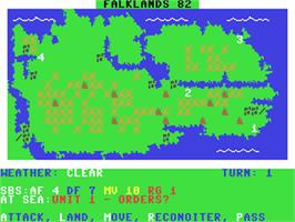 In game image of Falklands 82 - 