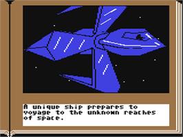 In game image of Gamma Force in Pit of a Thousand Screams on the Commodore 64.