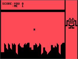 In game image of Gortek And The Microchips on the Commodore 64.