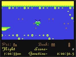 In game image of Gribbly's Day Out on the Commodore 64.