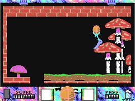 In game image of Heat Seeker (Compute!) on the Commodore 64.