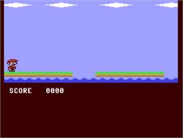 In game image of Hope To Hopp on the Commodore 64.
