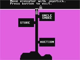 In game image of In Search Of The Most Amazing Thing on the Commodore 64.