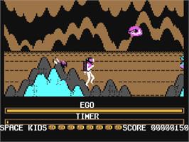 In game image of Land Of Neverwhere on the Commodore 64.