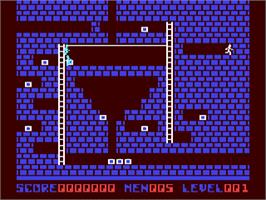 In game image of Lode Runner 3 on the Commodore 64.