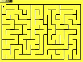 In game image of Maze (Duckworth Home) on the Commodore 64.