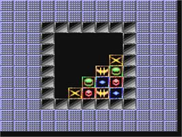 In game image of Move - The Ultimate Challenge on the Commodore 64.