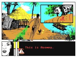 In game image of Passengers On The Wind 2 on the Commodore 64.