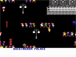 In game image of Passport To London on the Commodore 64.