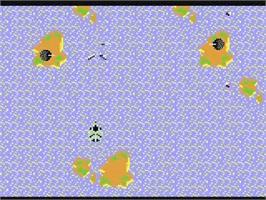 In game image of Phantom - The Mission on the Commodore 64.