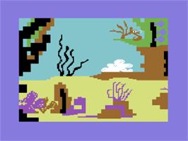 In game image of Sea Horse Hide'n Seek / Seahorses on the Commodore 64.