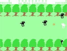 In game image of Shadowfax on the Commodore 64.