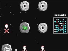 In game image of Slimey's Mine on the Commodore 64.