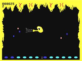 In game image of Slurpy on the Commodore 64.