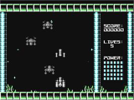 In game image of Stagger on the Commodore 64.