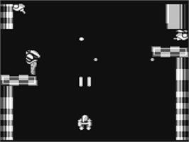 In game image of Sub Burner on the Commodore 64.