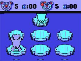 In game image of Super Oswald on the Commodore 64.