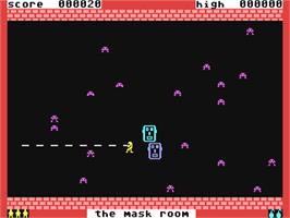 In game image of Tazz on the Commodore 64.