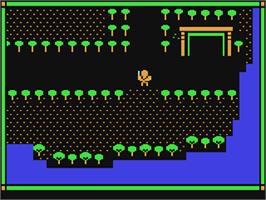 In game image of Telnyr 2 - The Golden Chalice on the Commodore 64.