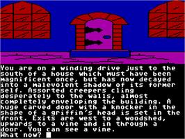 In game image of The Price of Magik on the Commodore 64.