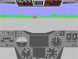 In game image of Thunderchopper on the Commodore 64.