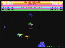 In game image of TimeZone - The Challenge Remains on the Commodore 64.