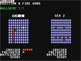 In game image of Torpedo (Commodore User) on the Commodore 64.