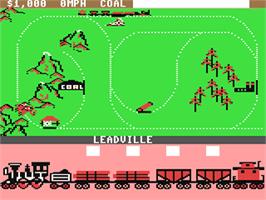 In game image of Trains (Your 64) on the Commodore 64.