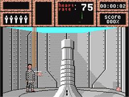In game image of Weird Dreams on the Commodore 64.