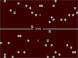 In game image of What's The Use In Rain 8 on the Commodore 64.