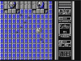In game image of Xenon (CP Verlag - Game On) on the Commodore 64.