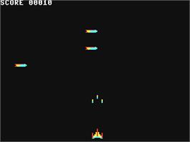 In game image of Zap! on the Commodore 64.