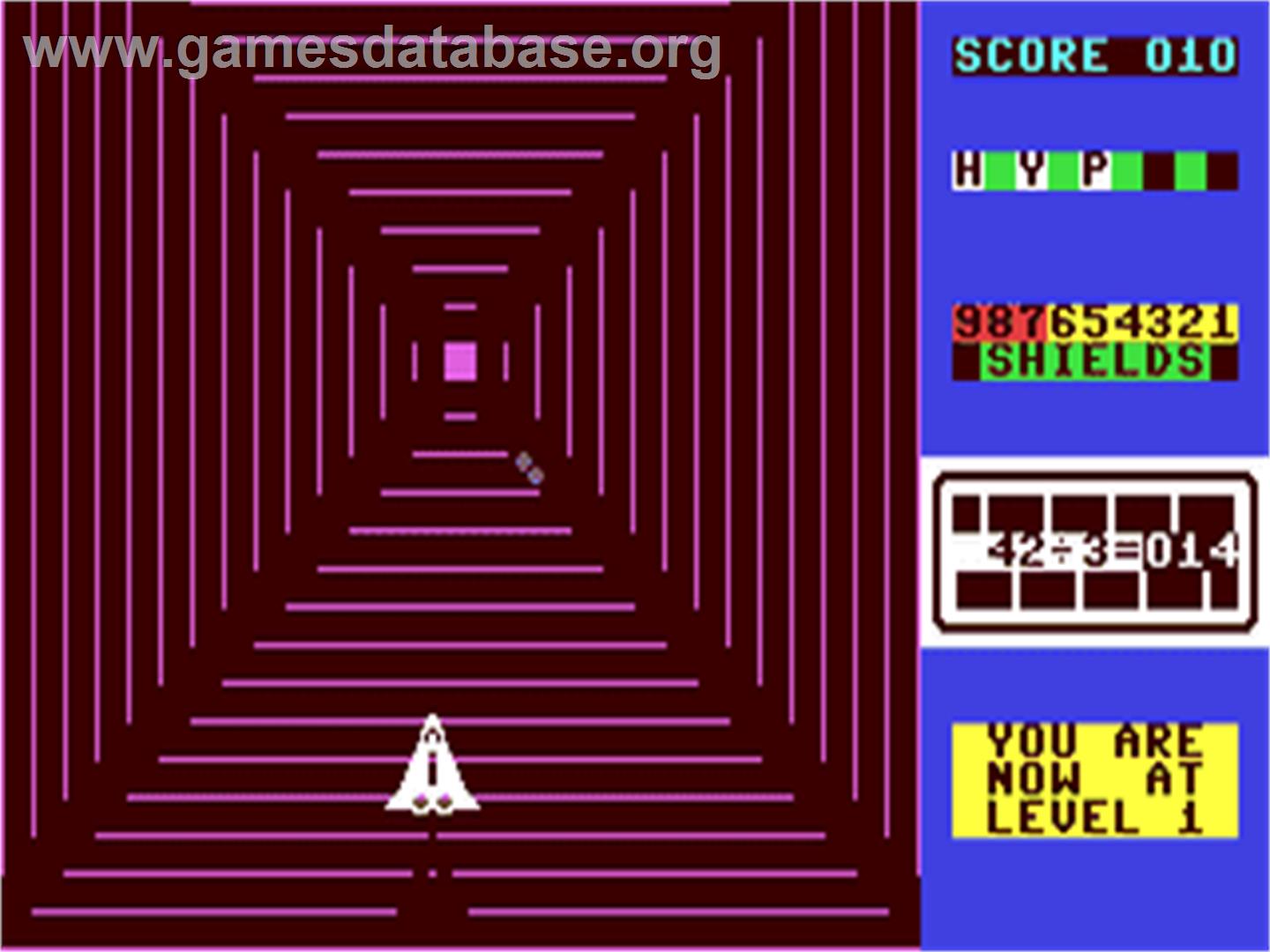3d Hypermaths - Commodore 64 - Artwork - In Game