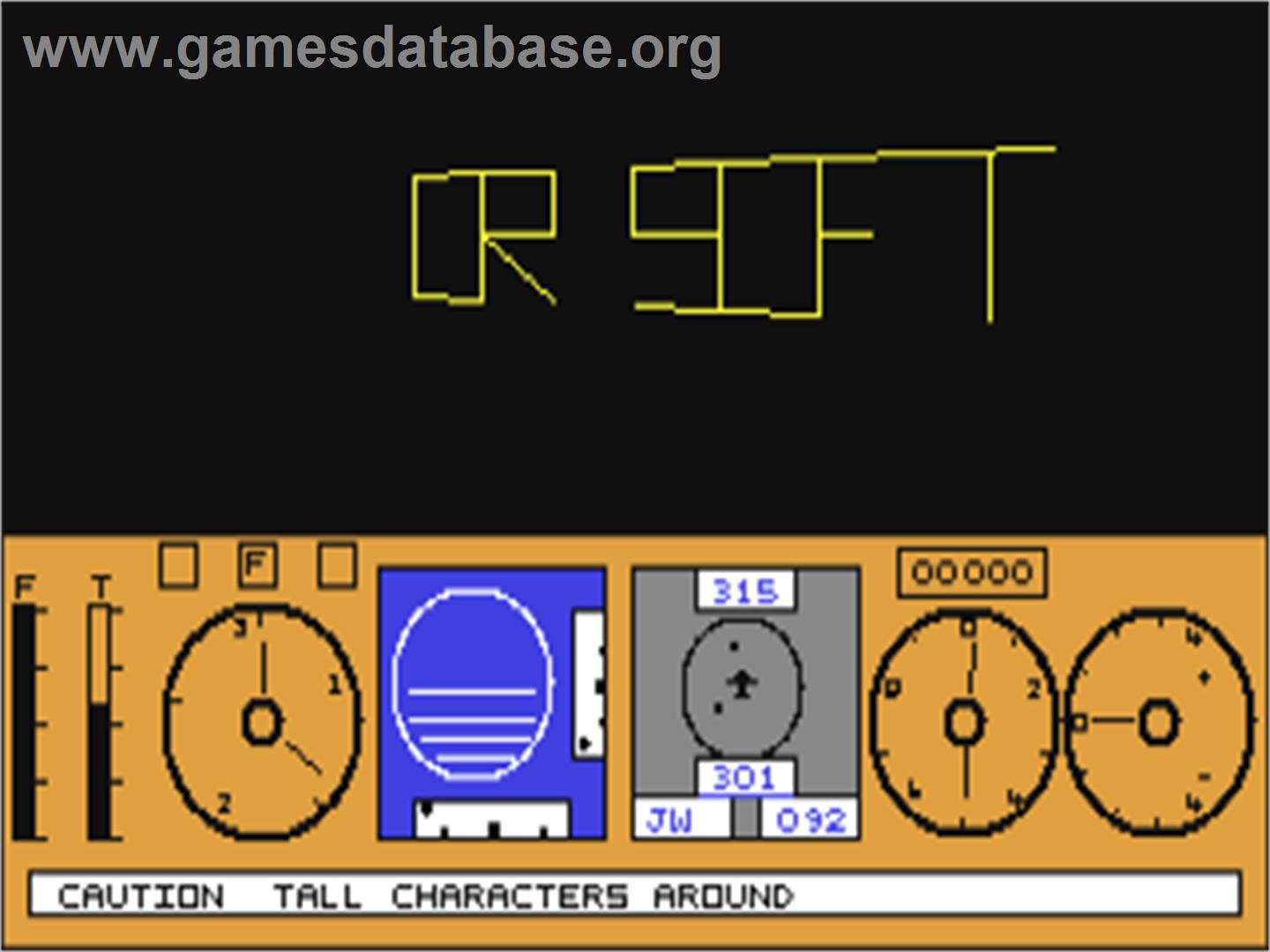 747 - Commodore 64 - Artwork - In Game